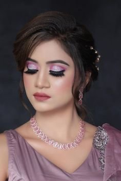 simple PARTY LOOK MAKEUP SERVICES IN HANAMKONDA AR BEAUTY WORLD