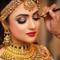 AR Beauty World bridal makeup